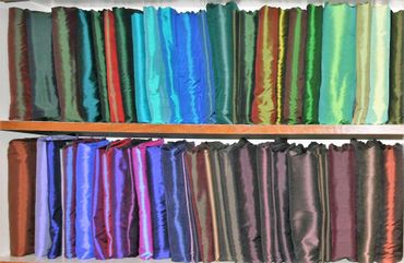 Silke i forskjellige farger