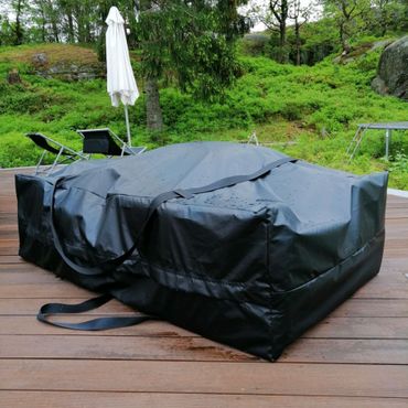 Sort vanntett putebag